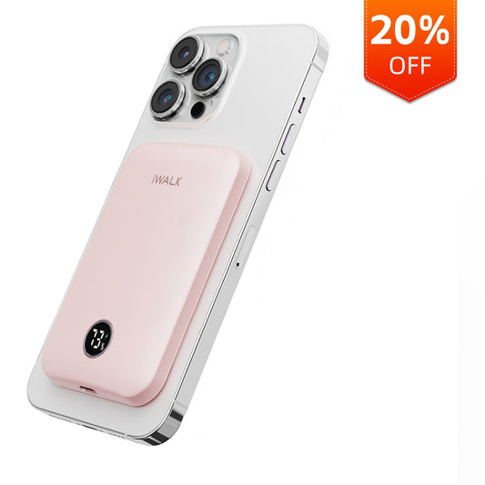 iWALK PowerGrip Slim | 18W Super Slim Magnetic Power Bank