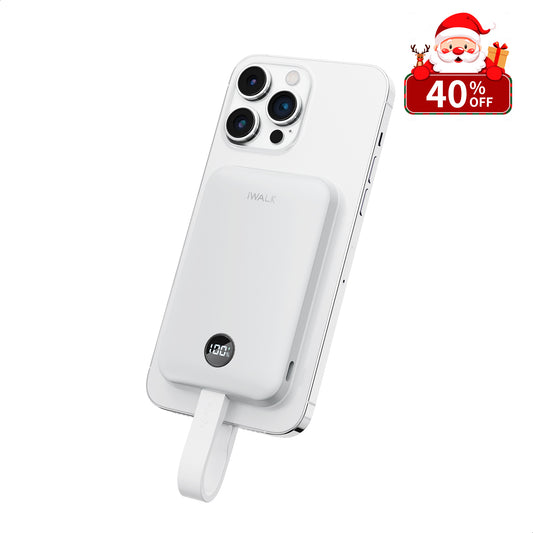 iWALK PowerHybrid|30W USB-C Cable Magnetic Portable Charger