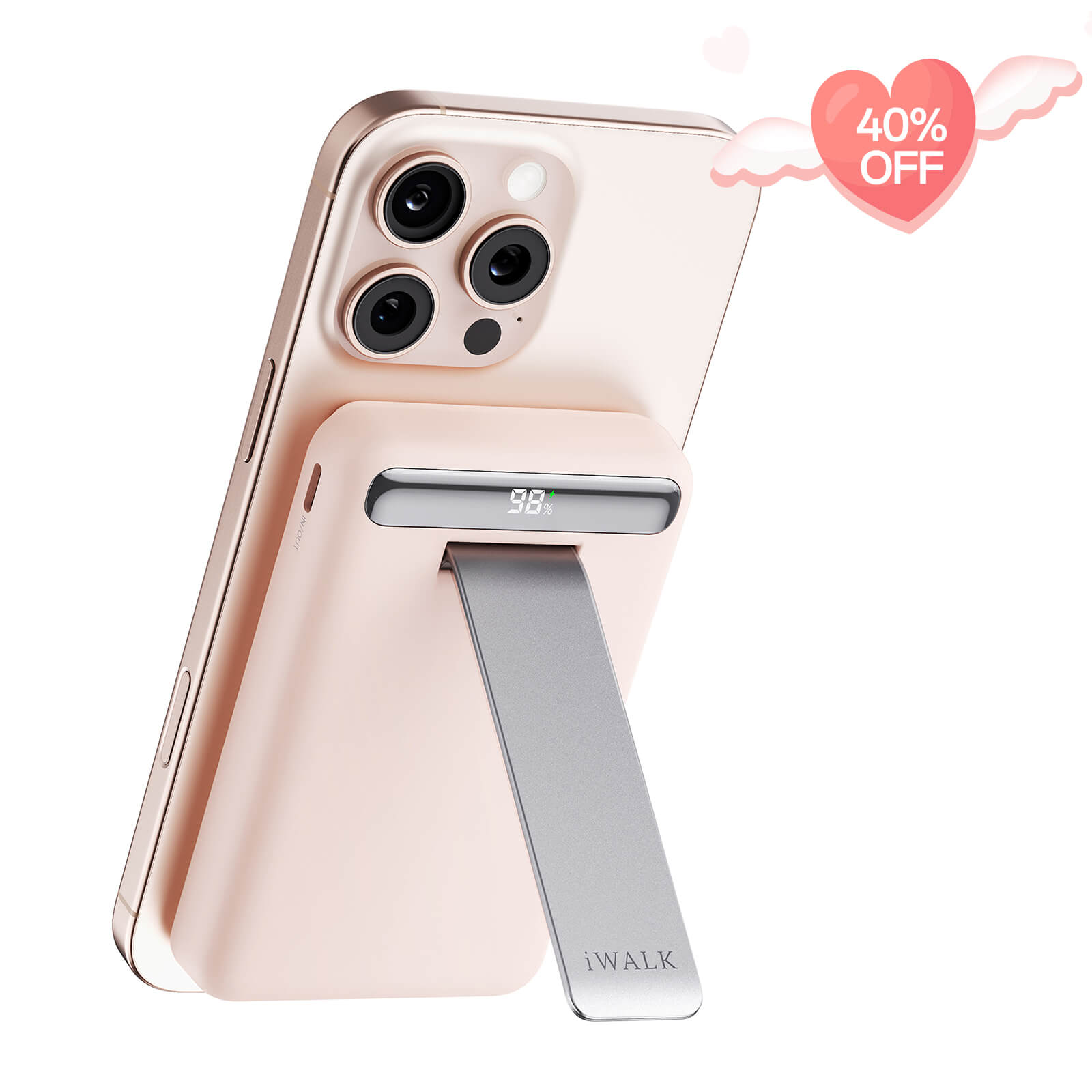 iWALK Magnetic Power Bank with Adjustable Stand for sale
