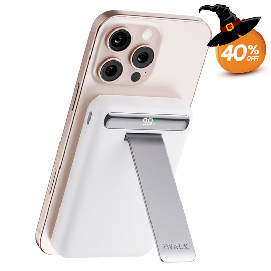 iWALK 10000mAh Portable Charger with Adjustable Stand & LED Display for sale