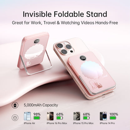 Invisible Foldable Stand
Great for Work, Travel & Watching Videos Hands-Free