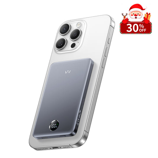 iWALK PowerSlim 5000| 5000mAh Ultra-Slim Magnetic Power Bank