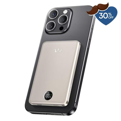 iWALK 5000mAh Ultra-Slim Magnetic Wireless Power Bank
