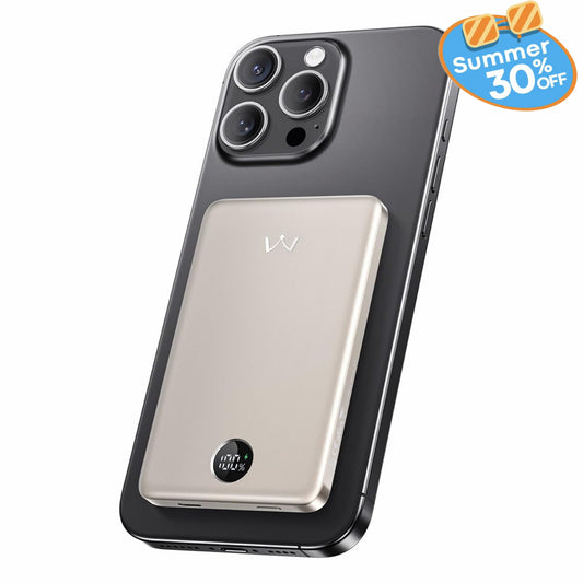 iWALK 5000mAh Ultra-Slim Magnetic Wireless Power Bank