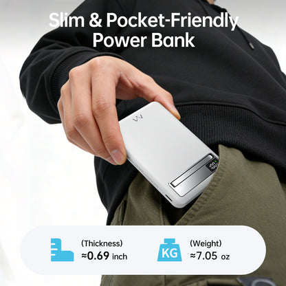 iWALK Magnetic Wireless Portable Charger with Stand