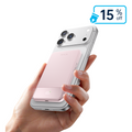 iWALK 5000mAh Ultra-Slim Magnetic Wireless Power Bank with LED Display for iPhone 17/16/15/14/13