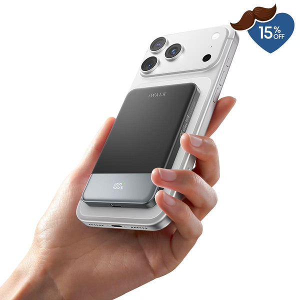 iWALK 15W Ultra Slim Magnetic Wireless Power Bank