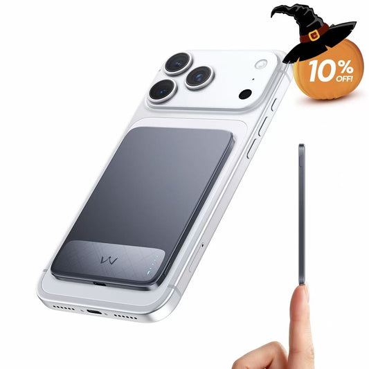 iWALK 0.27" Ultra Slim Magnetic Wireless Power Bank