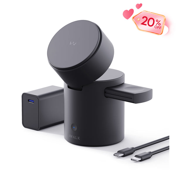 iWALK StandMe 3-in-1 Magnetic Charging Station for sale