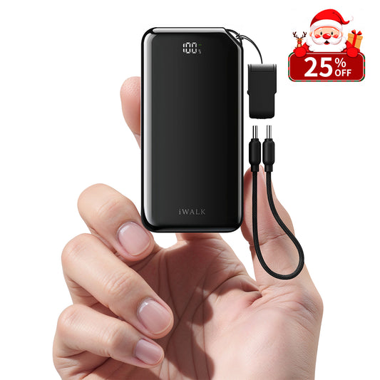 iWALK MacroGo10000 | 30W Fast Charger with Stand & USB-C Lanyard