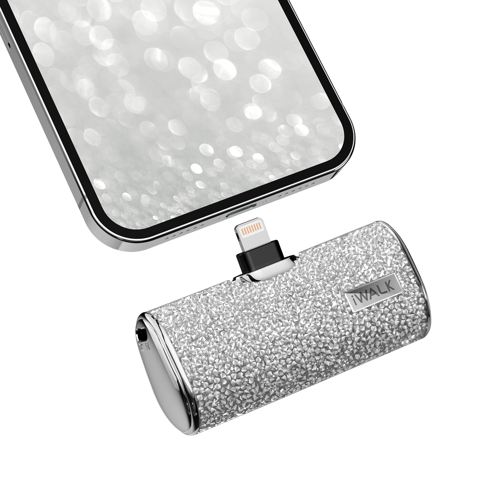 Elevate Your Style with the Bling Small Powerbank for iPhone