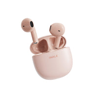 iWALK Pink Wireless Earbuds for Small Ears Women, 3g Light Weight Bluetooth Earbuds 5.2 HiFi Sterero with Noise Cancelling Microphone, Bluetooth Earphones for Sports and Working